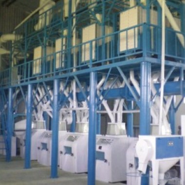 Wheat flour processing line